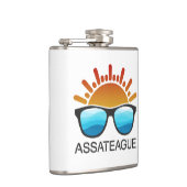 アサーテハーアイランドメリーランドバージニアサングラス フラスク (右)