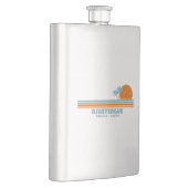 アサーテハーアイランドメリーランドバージニアサンパームツリーズ フラスク (右)