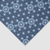 アサ日本のノハパターン – インディゴブルー 薄葉紙 (詳細)