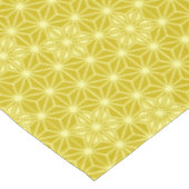 アサ日本のノハパターン – マスタード金ゴールド テーブルクロス (アングル)