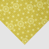 アサ日本のノハパターン – マスタード金ゴールド 薄葉紙 (詳細)