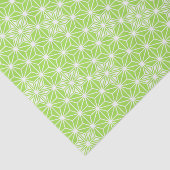 アサ日本のノハパターン – ライムグリーン 薄葉紙 (詳細)
