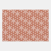 アサ日本のノハ模様 ラッピングペーパーシート (正面)