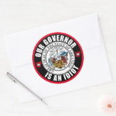 アサ・ハッチンソンは馬鹿だ ラウンドシール (封筒)