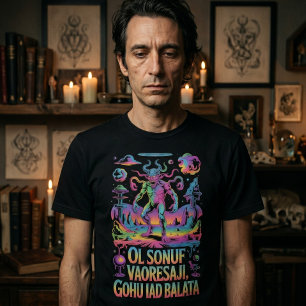 アザトース ラヴクラフト ハロウィン オカルトTシャツ Tシャツ