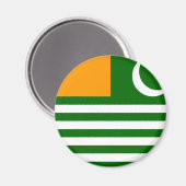 アザド・カシミール，パキスタン マグネット (正面/裏面)