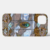 アザポガーリージックグリーマー保護モノグラム Case-Mate iPhoneケース (裏面 (横))