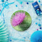 アザミおよびSelkirkの優美の紙皿 ペーパープレート (パーティー)