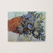 アザミが付いているフィンセント・ファン・ゴッホ|の静物画、1890年 ジグソーパズル (横)