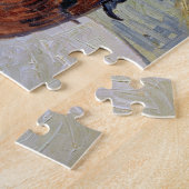 アザミが付いているフィンセント・ファン・ゴッホ|の静物画、1890年 ジグソーパズル (側面)