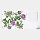 アザミの紫色の花 Case-Mate iPhoneケース (裏面 (横))