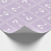 アザミの紫色の謎 ラッピングペーパー (角)