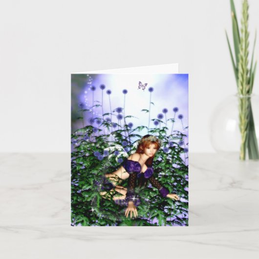 アザミのFairieの空白のなカード カード (正面)