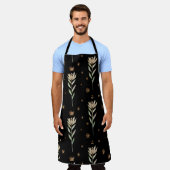 アザミフローラエプロン エプロン (着用した状態)