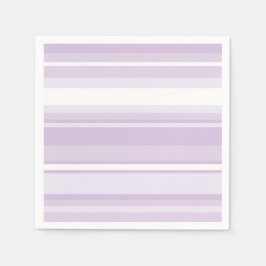 アザミ紫ストライプ色 スタンダードカクテルナプキン