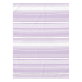 アザミ紫ストライプ色 テーブルクロス