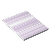 アザミ紫ストライプ色 ノートパッド (アングル)