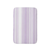 アザミ紫ストライプ色 バスマット (正面縦)