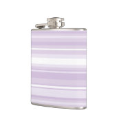 アザミ紫ストライプ色 フラスク (左)