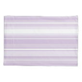 アザミ紫ストライプ色 枕カバー (裏面)
