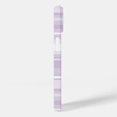 アザミ紫ストライプ色 Case-Mate iPhoneケース (裏面 / 右)