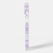 アザミ紫ストライプ色 Case-Mate iPhoneケース (裏面 / 左)