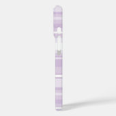 アザミ紫ストライプ色 Case-Mate iPhoneケース (裏面 / 左)