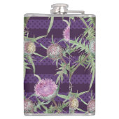 アザミ花 フラスク (裏面)