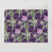 アザミ花 ポストカード (正面)