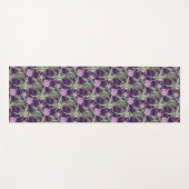 アザミ花 ヨガマット (正面(横))