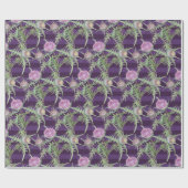 アザミ花 ラッピングペーパー (フラット)