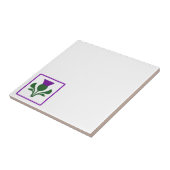 アザミ タイル (側面)