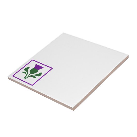 アザミ タイル (側面)