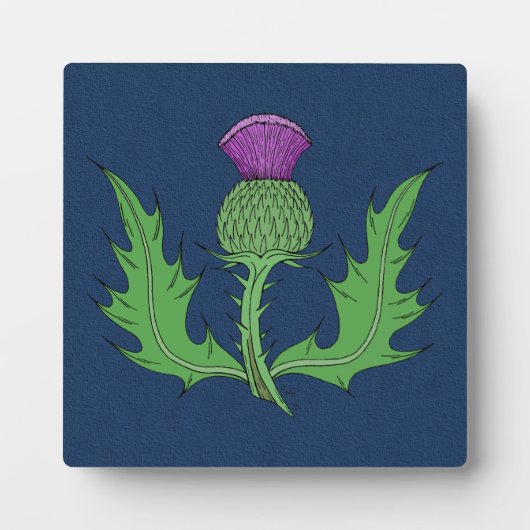 アザミ フォトプラーク (正面)