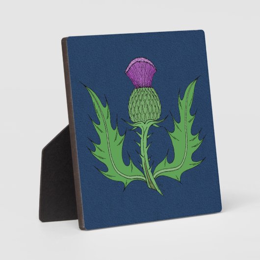 アザミ フォトプラーク (正面)