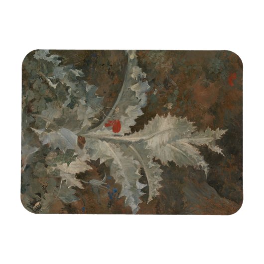 アザミ(by John Crome) マグネット (横)