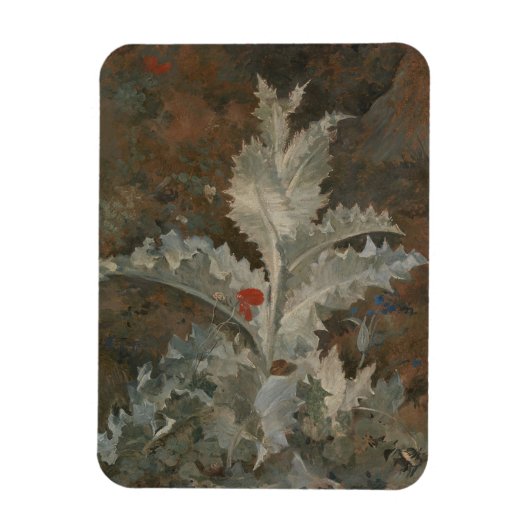 アザミ(by John Crome) マグネット (縦)