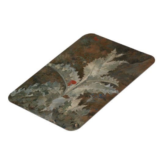 アザミ(by John Crome) マグネット (左側)