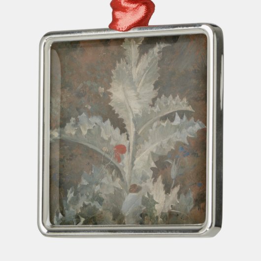アザミ(by John Crome) メタルオーナメント (左)