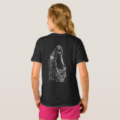 アザラシの叫び Tシャツ (裏面フル)