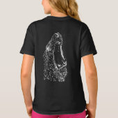アザラシの叫び Tシャツ (裏面)