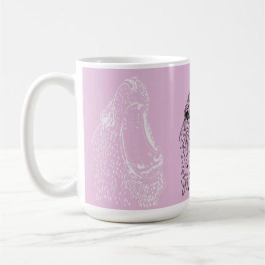 アザラシの大声 コーヒーマグカップ (左)