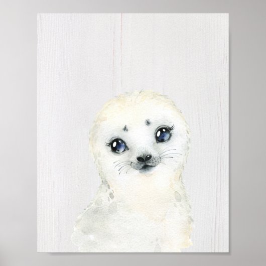 アザラシの赤ちゃんのポスター ポスター (正面)