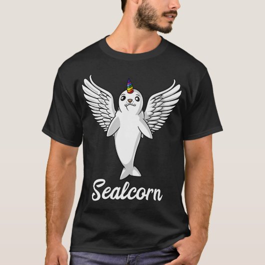 アザラシの赤ちゃん Tシャツ (正面)