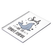 アザラシは私の霊獣かわいいシール好き ノートブック (左側)