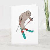 アザラシスキーヤー カード (正面)