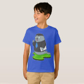 アザラシ秘書メモ Tシャツ (正面フル)