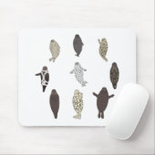 アザラシ♥アザラシ マウスパッド (マウス)