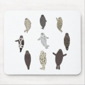 アザラシ♥アザラシ マウスパッド (正面)