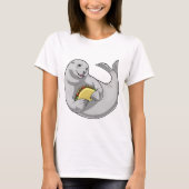 アザラシ タコ Tシャツ (正面)